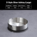 Stainless Steel Ashtray, 12cm - view 2
