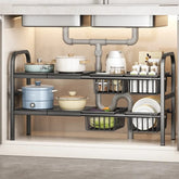 Under-Sink 3-Tier Multi-Purpose Kitchen Storage Rack - view 3
