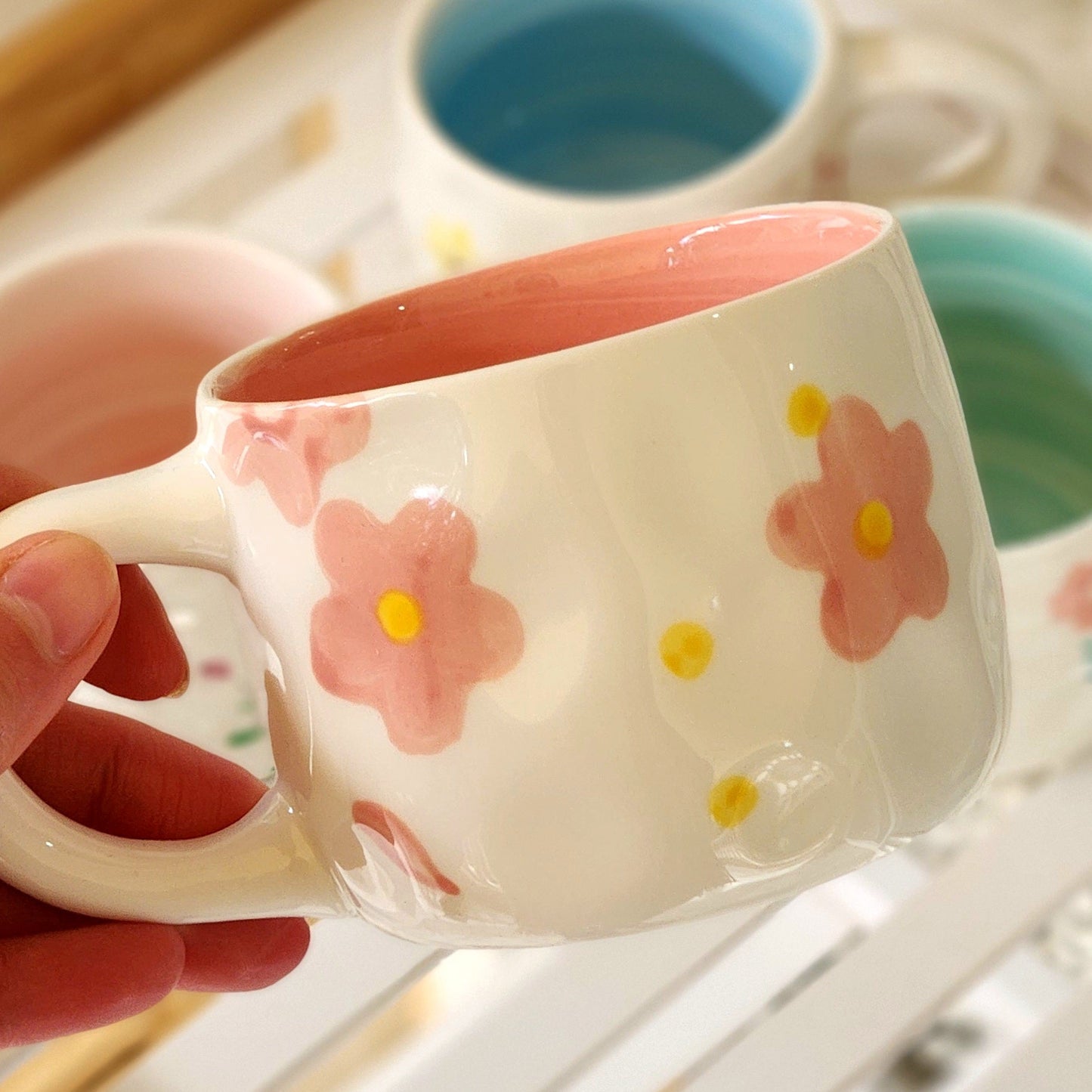Bloom Color Ceramic Mug – 250ml