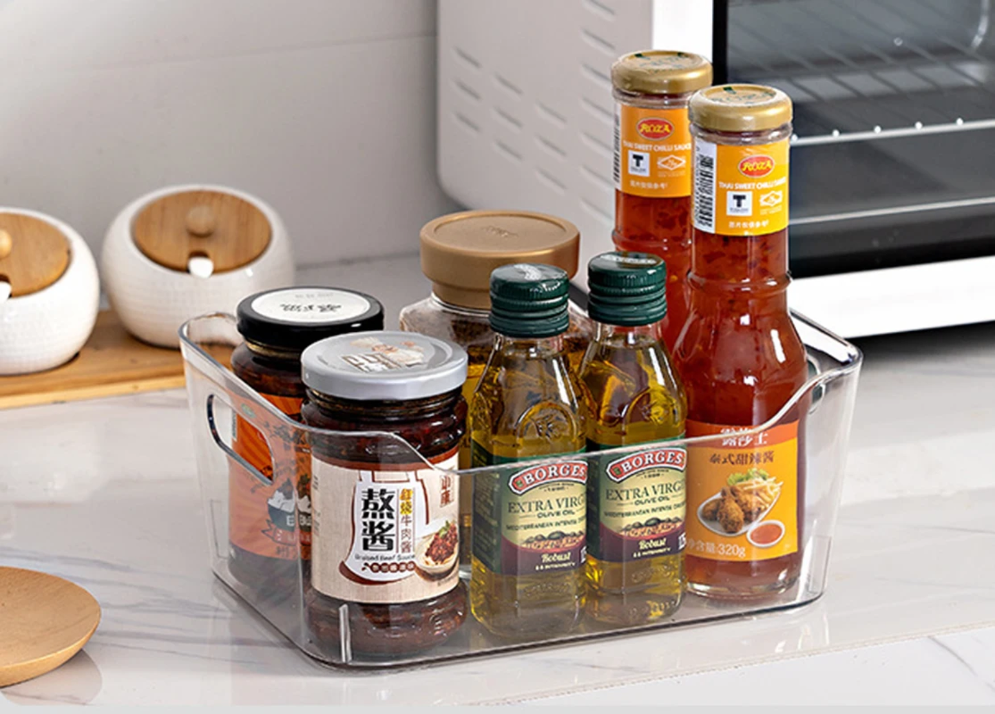 Fridge Organiser | Multi Use| BPA Free Plexi| Storage Box