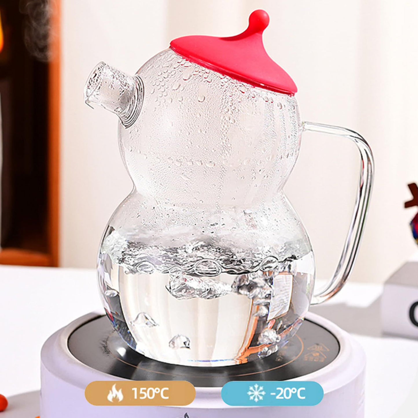 Heat-Resistant Glass Teapot | 1600ml
