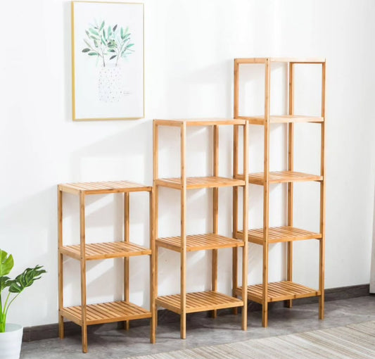 Bamboo Shelves Stand