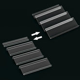 Acrylic In-Drawer Spice Rack Organizer with 21 Glass Jars & Labels - view 8