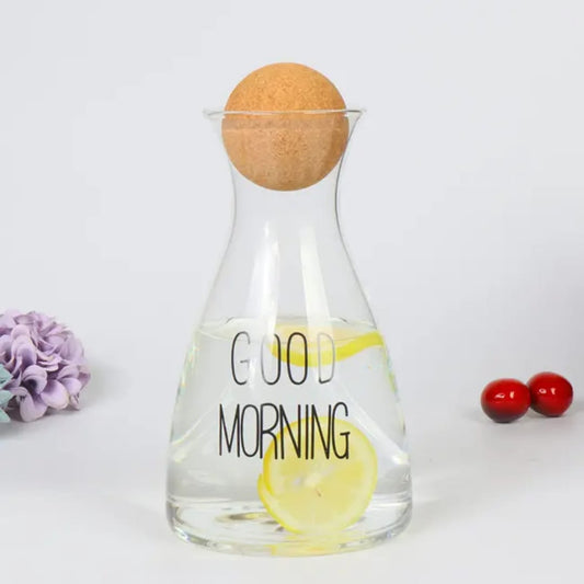 Good Morning Jug wuth Ball lid