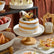 Porcelain Cake Stand with Bamboo Base - view 3