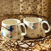 Blue Butterfly Ceramic Mug - view 4