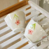 Floral Ceramic Cup, 250ml - view 5