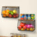2-in-1 Black Stainless Steel Fruit Basket with Wooden Lid - view 2
