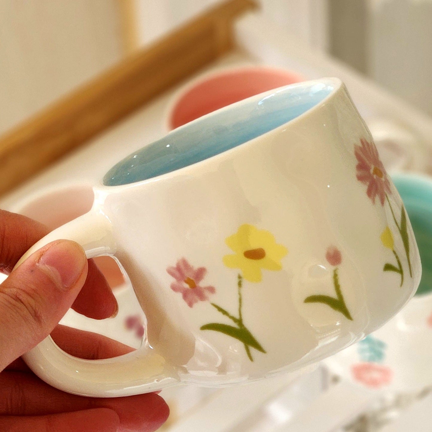 Bloom Color Ceramic Mug – 250ml