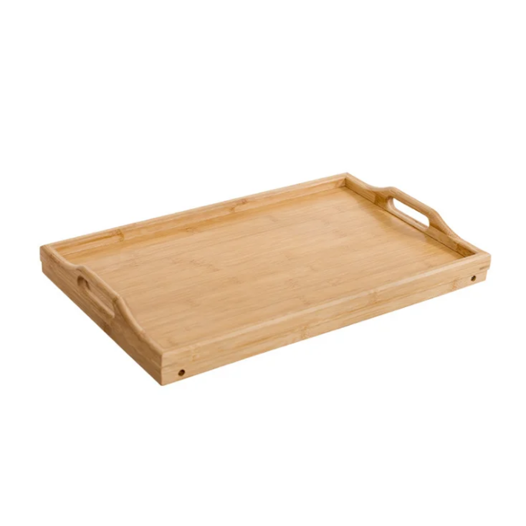 Serving Tray With Foldable Legs/ Bed Table Tray