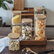 Rectangular Airtight Glass Container with Bamboo Lid - view 3