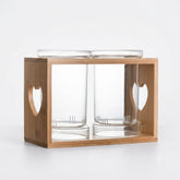 Wooden Utensil Holder & Glass Drainer Set - view 4