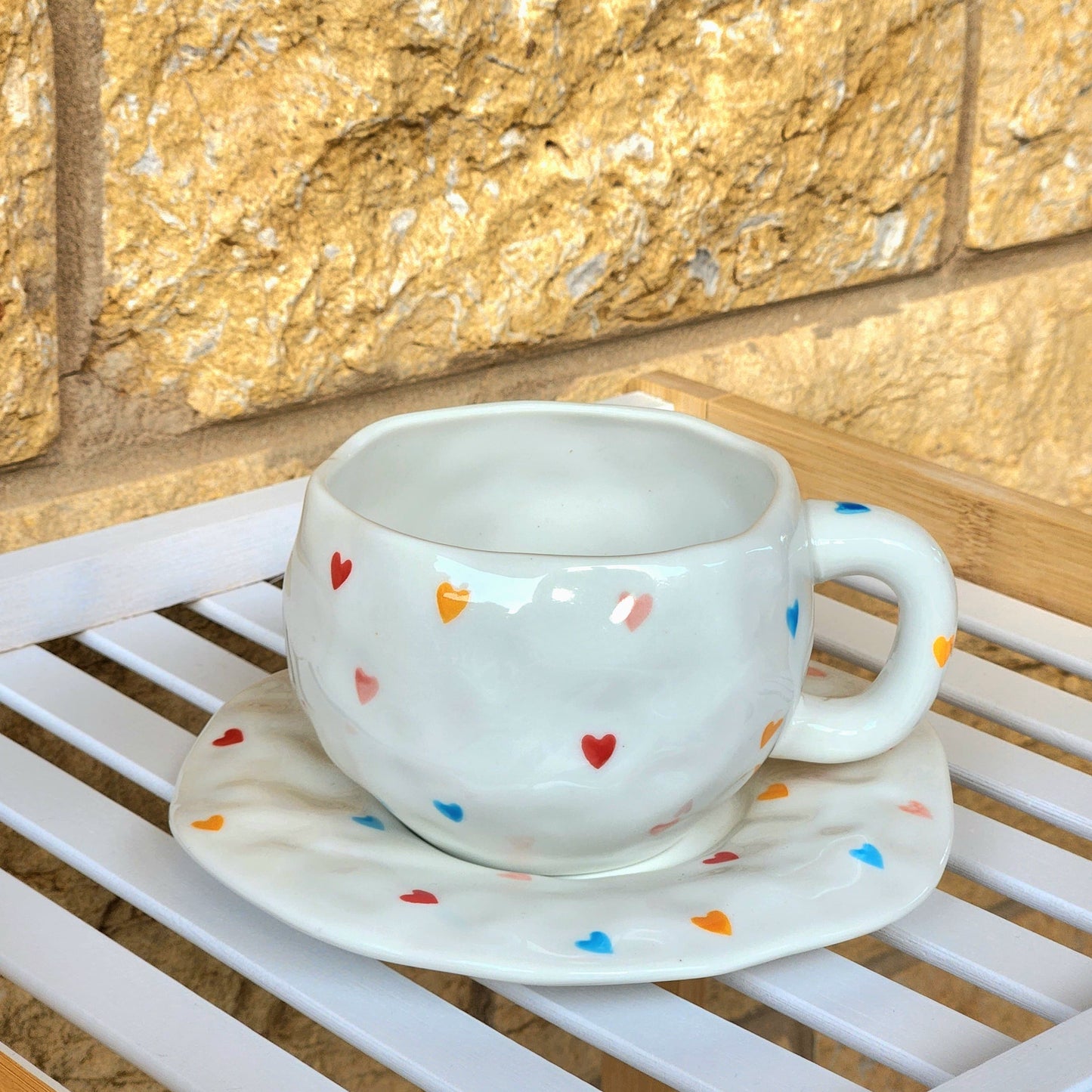 Spring Mugs Collection |Mug with saucer