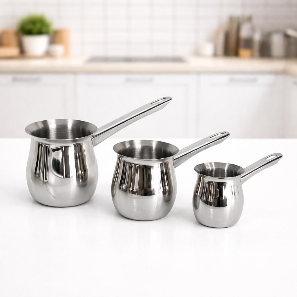 Stainless Steel Coffepots| No Lids