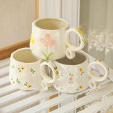 Yellow Butterfly Ceramic Mug - view 5