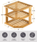 3-Tier Bamboo Kitchen Organizer Stand - view 6