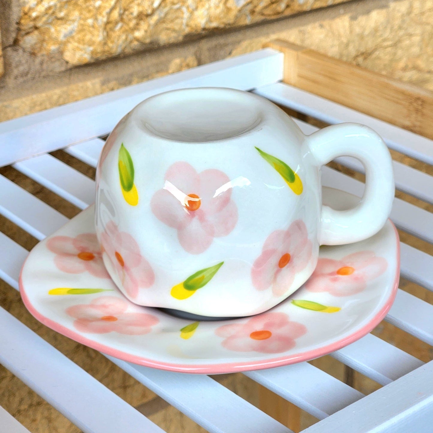 Spring Mugs Collection |Mug with saucer