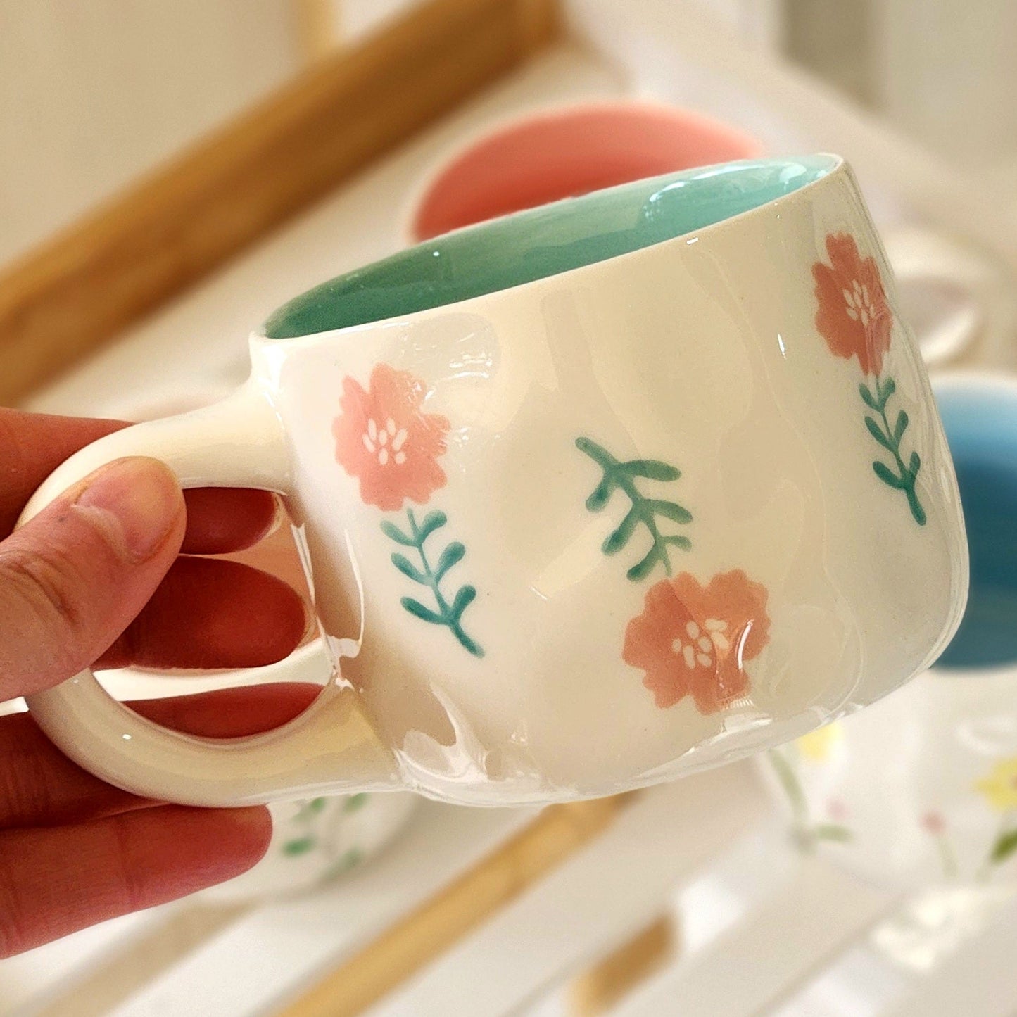 Bloom Color Ceramic Mug – 250ml