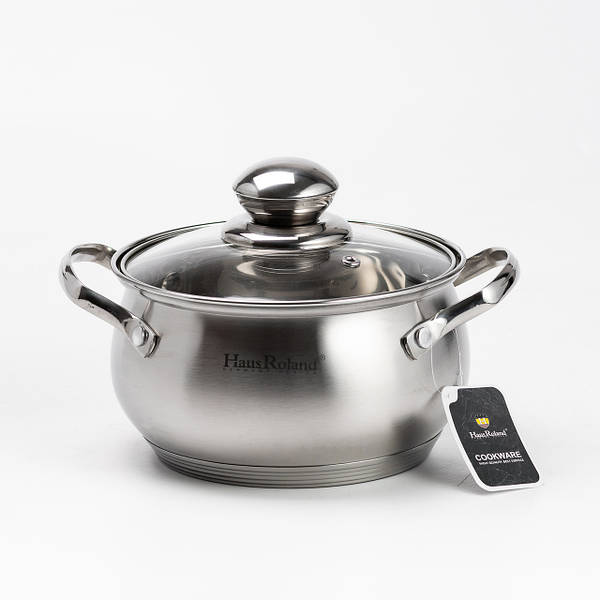 Haus Roland| 4pcs Stainless Steel Cookware Set