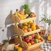 Bamboo Fruit Basket - view 2