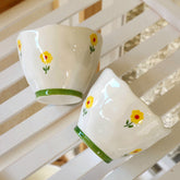 Floral Ceramic Cup, 250ml - view 4