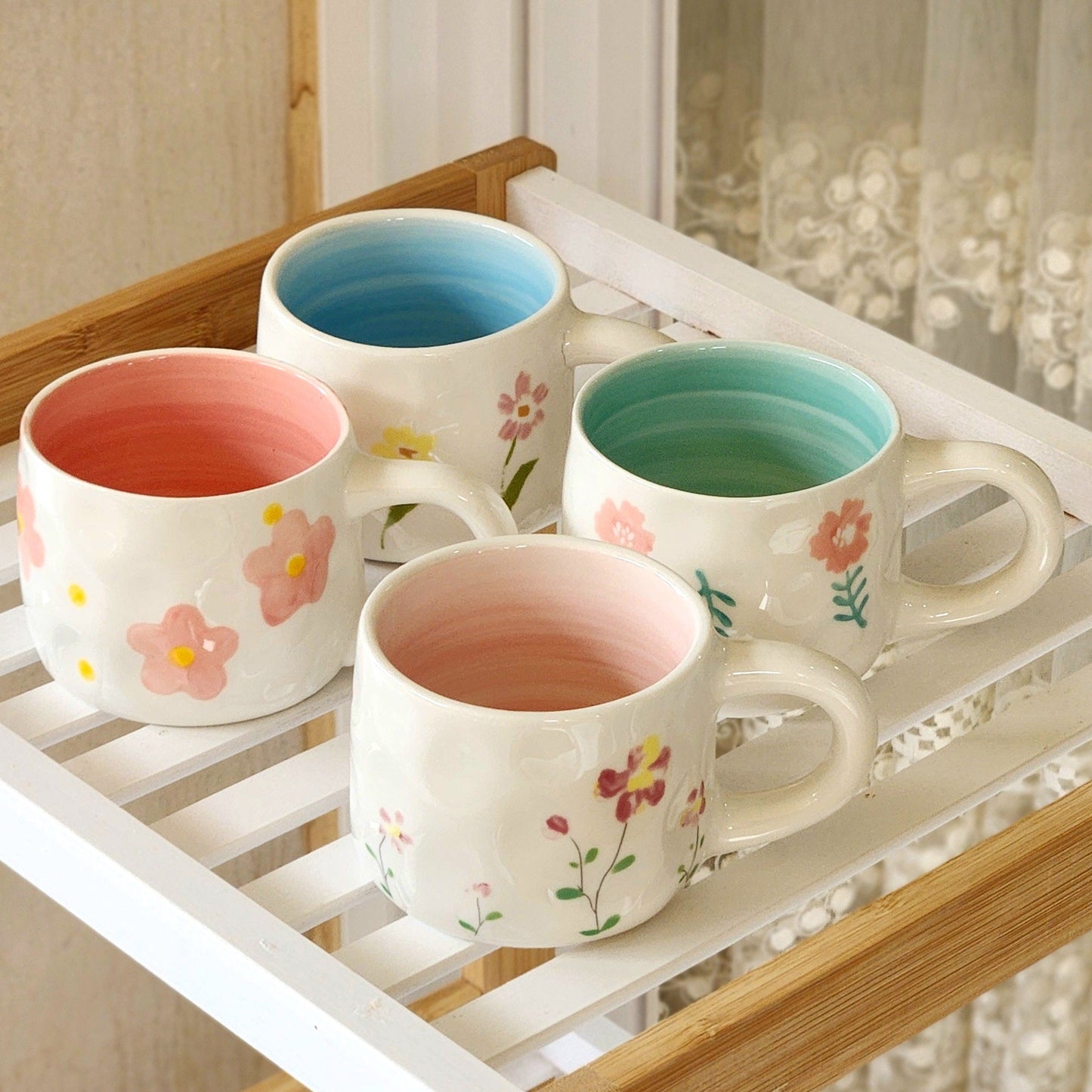Bloom Color Ceramic Mug – 250ml