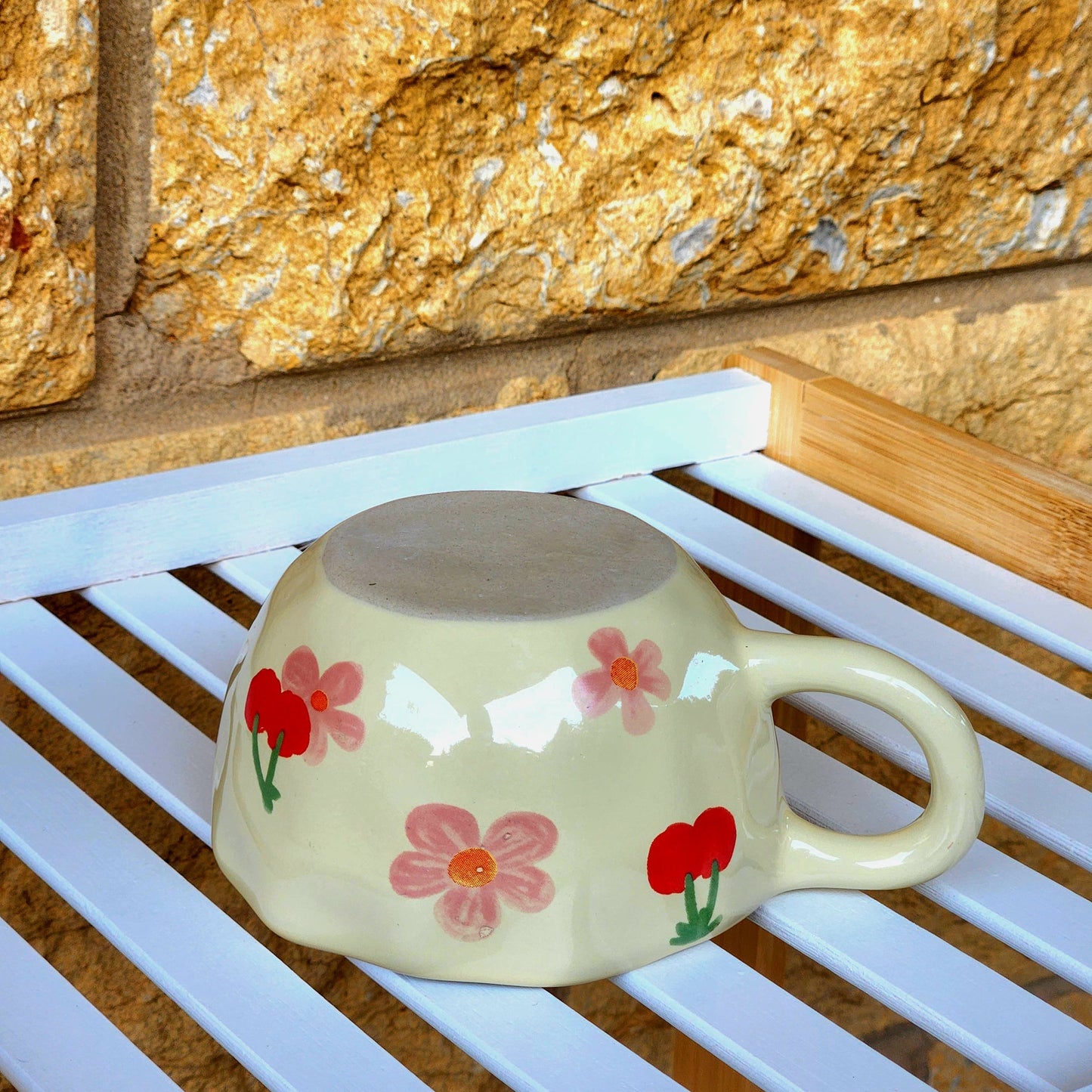 Floral Charm Ceramic Mug