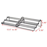 Expandable 3-Tier Spice Rack, Jars Not Included - view 4