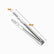 Stainless steel kitchen tongs dimensions 35 cm long, 2 cm wide tips