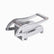 Stainless steel lever-press French fry cutter with square blade grid