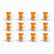 Glass Tea Cups & Saucers | Set of 12 | 130ml