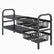 Under-Sink 3-Tier Multi-Purpose Kitchen Storage Rack - black expandable shelf with wire baskets