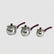 Stainless Steel Arabic Coffee Pot (Rakweh), Set of 3