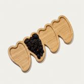Multi-Heart Bamboo Serving Tray