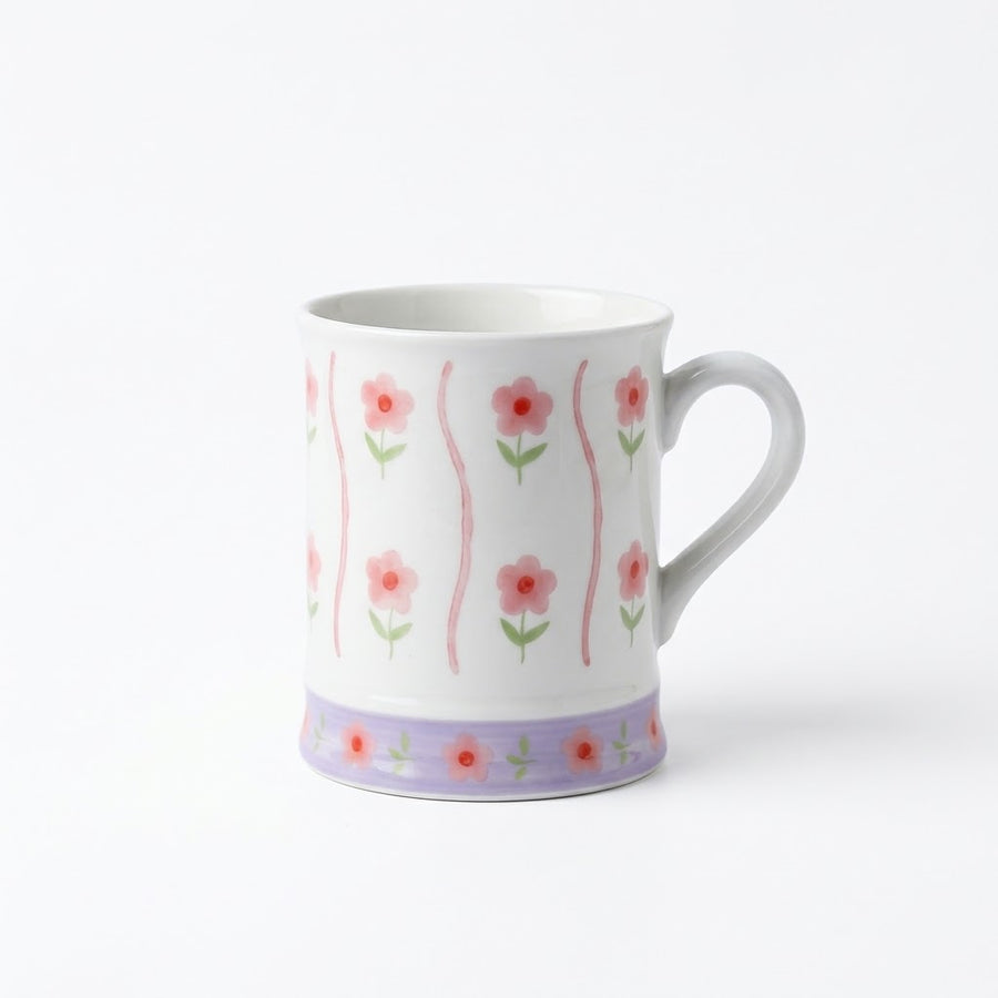 Spring Floral Ceramic Mug, 400ml