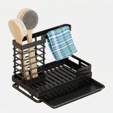 Black Mini Countertop Storage Rack