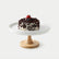 Porcelain Cake Stand with Bamboo Base